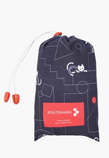 Чехол для чемодана Routemark "Коты и порядок в черном" с паттерном Студии Артемия Лебедева