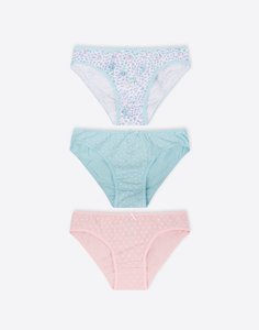 Комплект трусов для девочки 3 шт. Gloria Jeans