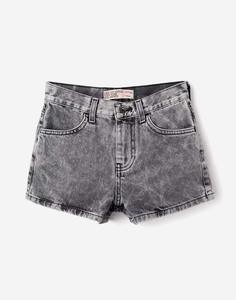 Серые джинсовые шорты для девочки Gloria Jeans