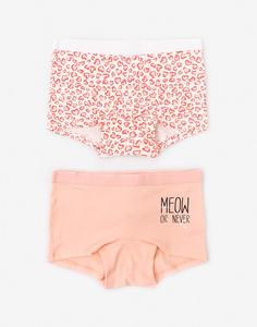 Комплект трусов для девочки 2 шт. Gloria Jeans