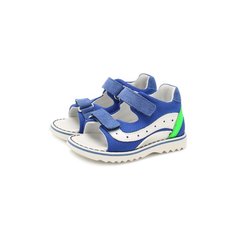 Сандалии из текстиля и кожи Walkey