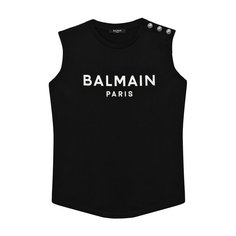 Хлопковая майка Balmain