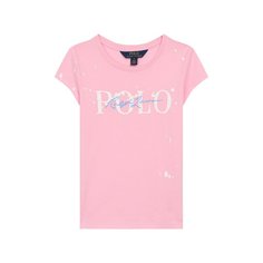 Хлопковая футболка Polo Ralph Lauren