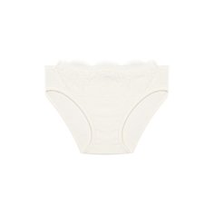 Хлопковые трусы-слипы с отделкой La Perla