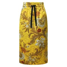 Шелковая юбка Dries Van Noten