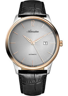 Швейцарские наручные мужские часы Adriatica 8269.R257A. Коллекция Automatic