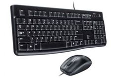 Клавиатура + мышь Logitech Desktop MK120 (черный)