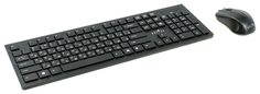 Клавиатура + мышь Oklick 250M USB (черный)
