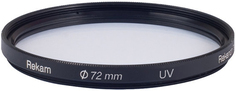 Светофильтр Rekam UV 72 мм (черный)