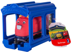 Игровой набор CHUGGINGTON Паровозик Джекман с гаражом