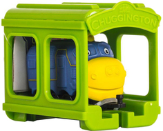 Игровой набор CHUGGINGTON Паровозик Брюстер с гаражом