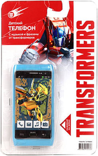 Развивающая игрушка Grand Toys Телефон Transformers GT8664 (голубой)