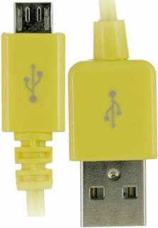 Кабель Gerffins USB - Micro USB 1м (желтый)