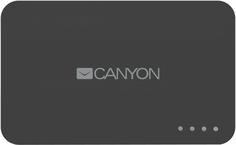 Портативное зарядное устройство Canyon CNE-CPB78W 7800 мАч (темно-серый)
