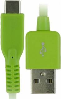 Кабель Gerffins USB 2.0 Type-A - USB Type-C 1м (зеленый)