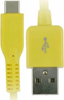 Кабель Gerffins USB 2.0 Type-A - USB Type-C 1м (желтый)