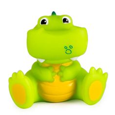 Игрушка HAPPY SNAIL для ванной Крокодил Кроко (разноцветный)
