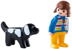 Конструктор PlayMobile Женщина с собакой (разноцветный)