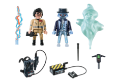 Конструктор PlayMobile Игон Спенглер и привидение (разноцветный)