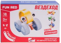 Конструктор Fun Red Вездеход, 18 деталей (разноцветный)