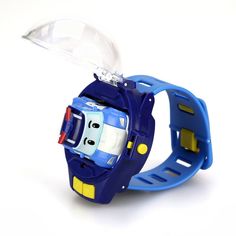 Игровой набор Robocar Poli Часы с мини машинкой (разноцветный)
