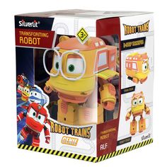 Игрушка Robot Trains Трансформер Джинни (желтый)