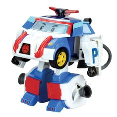Игрушка-трансформер Robocar Poli Робокар Поли 10 см + костюм астронавта (разноцветный)