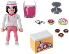 Конструктор PlayMobile Шеф-кондитер (разноцветный)