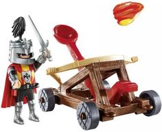 Конструктор PlayMobile Рыцарь с катапультой (разноцветный)