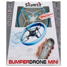 Радиоуправляемая игрушка Silverlit Мини Бампер Дрон (синий)