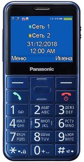 Мобильный телефон Panasonic TU150 (синий)