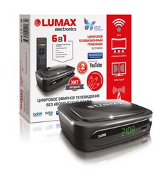 Медиаплеер Lumax DV2108HD (черный)