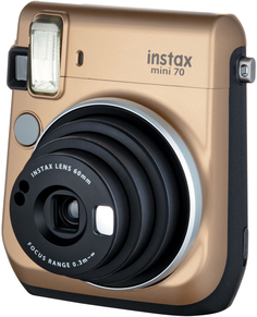 Фотоаппарат моментальной печати Fujifilm Instax Mini 70 (золотистый)