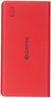 Портативное зарядное устройство Gerffins G1000 ,10000 мАч (красный)