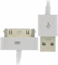 Кабель Wolt USB Type-A - Apple 30 pin 1м (белый)