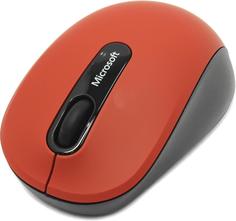 Мышь Microsoft Mobile 3600 (черно-красный)