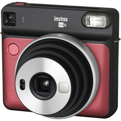 Фотоаппарат моментальной печати Fujifilm INSTAX SQ 6 (красный)