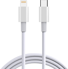 Кабель Wolt USB Type C - Apple 8pin 1.8м MFI (белый)