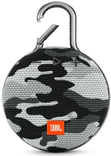 Портативная колонка JBL Clip 3 (белый камуфляж)