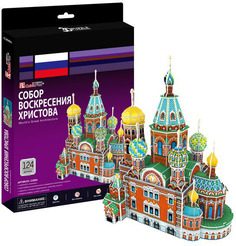 3D пазл Cubic Fun Собор Воскресения Христова (Россия)
