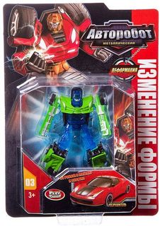 Игрушка-трансформер Play Smart машина-робот (разноцветный)