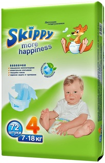 Подгузники Skippy More Happiness 7014