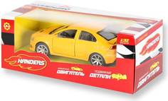 Машинка Handers Mitsubishi Lancer EVO HAC1602-021 (желтый)