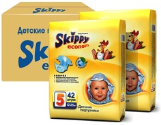 Подгузники Skippy Econom 7064 (набор 2 уп по 42 шт.)