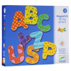 Развивающая игрушка DJECO Магнитные латинские буквы (разноцветный)