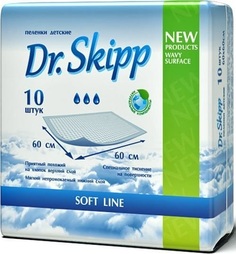 Гигиенические пеленки Dr. Skipp 7023 60x60 (10 шт.)