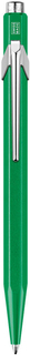 Ручка шариковая Carandache Office Popline Metal-X Green Metallic M (зеленый)