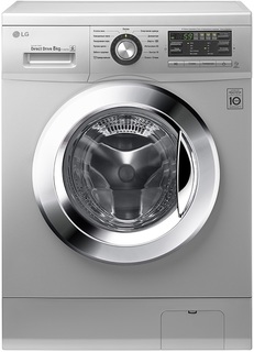 Стиральная машина LG F1296TD4 (серебристый)