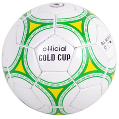 Спортивные товары Gratwest Футбольный мяч official gold cup размер 5 AGBF-5 (бело-зеленый)