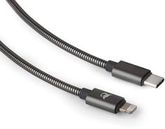 Кабель Elray USB Type-C - Apple Lightning 2м (серый)